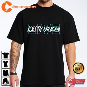 Keith Urban Tour Country Music T Shirt