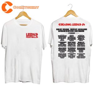 Leeds Festival Line Up 2024 Shirt