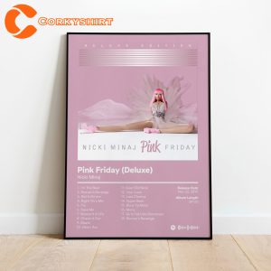 Nicki Minaj Pink Friday Tracklist Rapper Poster
