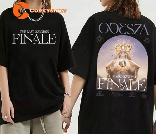 Odesza Tour 2024 The Last Goodbye Finale Shirt