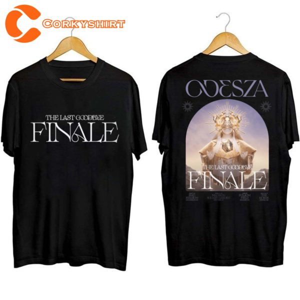 Odesza Tour 2024 The Last Goodbye Finale Shirt