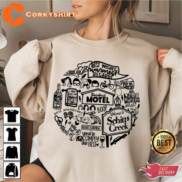 Rosebud Motel Schitts Creek Quotes T Shirt