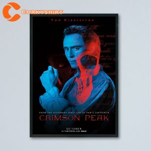 Thomas Sharpe Crimson Peak Horror Movie Poster