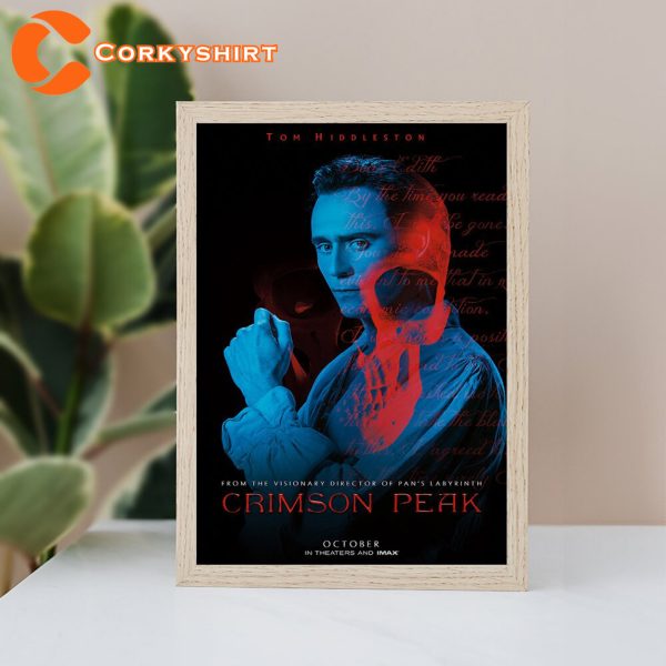 Thomas Sharpe Crimson Peak Horror Movie Poster