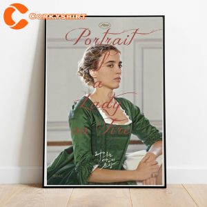 Vintage Portrait Of A Lady On Fire Movie Poster