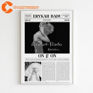 Baduizm Album Erykah Badu Poster