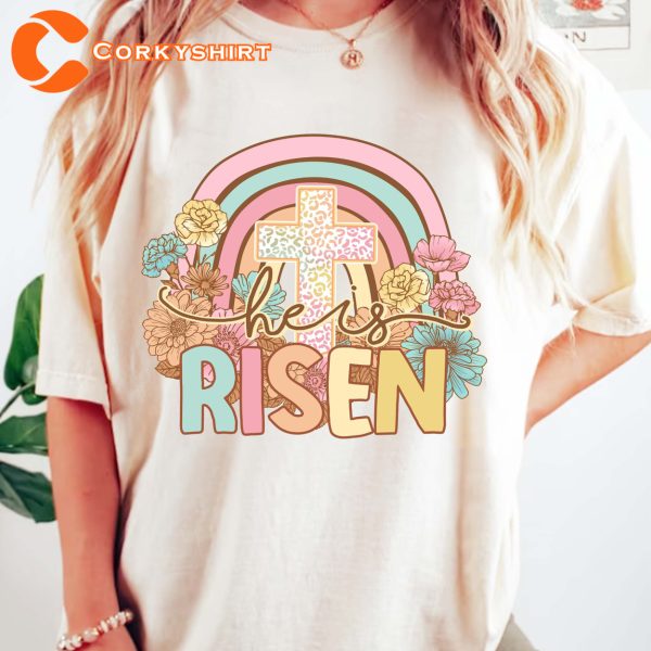 Bible He Is Risen Christian Shirt