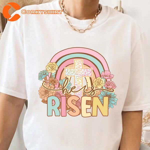 Bible He Is Risen Christian Shirt