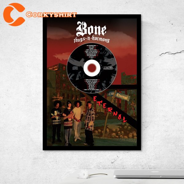 Bone Thugs And Harmony E 1999 Eternal Album Tracklist Poster