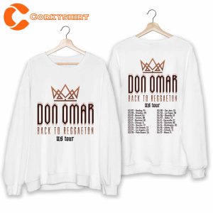 Don Omar Tour 2024 Back To Regaeton Shirt