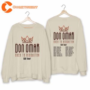 Don Omar Tour 2024 Back To Regaeton Shirt