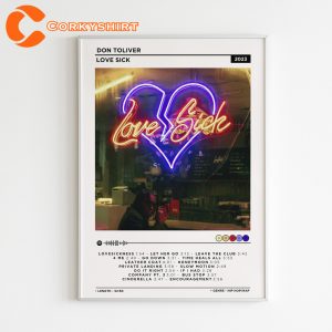 Don Toliver Love Sick Album Tracklist Poster