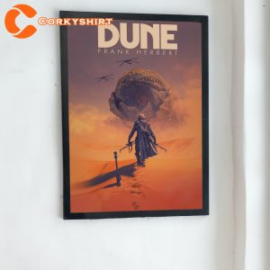 Dune Shai Hulud Arrakis Sandworm Poster