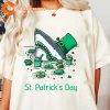 Funny Shark With Leprechauns Hat St Patricks Day Shirt