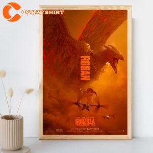 Godzilla King Of The Monsters Rodan Poster