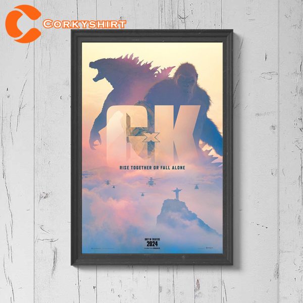 Godzilla Poster Godzilla x Kong The New Empire
