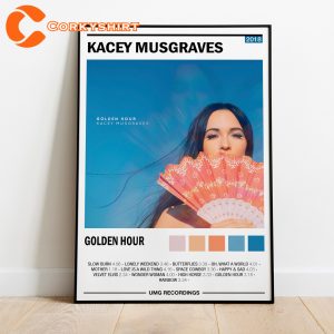 Golden Hour Kacey Musgraves Album Poster