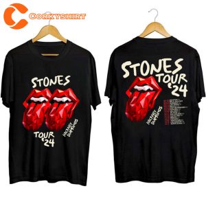 Hackney Diamonds Tour 2024 Rolling Stones Shirt