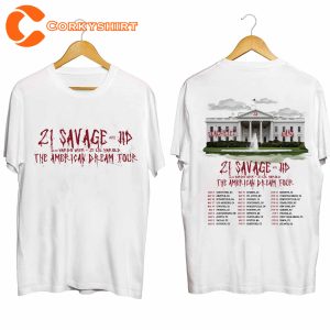 JID And 21 Savage American Dream Tour 2024 Shirt
