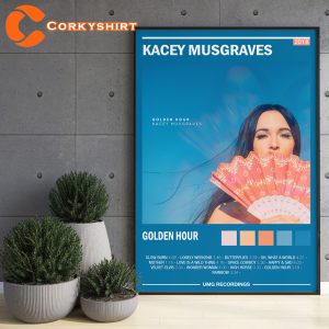 Kacey Musgraves Golden Hour Tracklist Poster