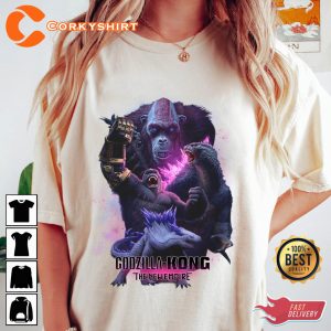 Kaiju Godzilla vs Kong Tee Shirt