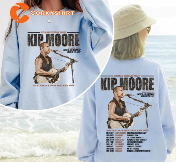 Kip Moore Nomad World Tour Shirt