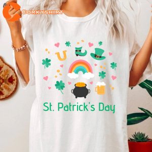 Leprechauns Hat And Shoes St Patricks Day Shirt