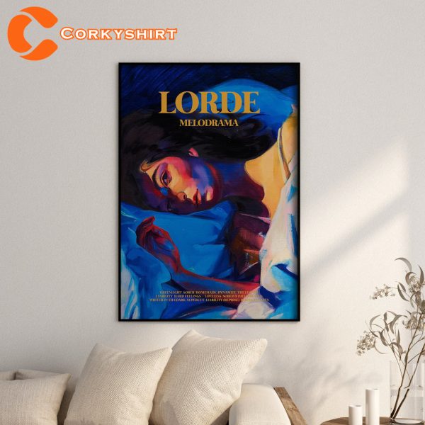Lorde Album Melodrama Poster
