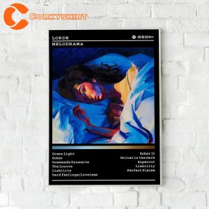 Lorde Melodrama Poster Gift For Fans