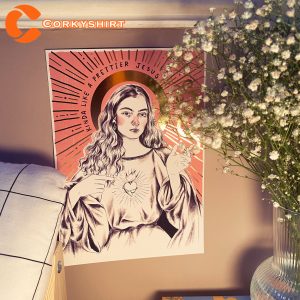 Lorde Solar Power Poster Gift For Fans