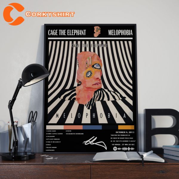 Melophobia By Cage The Elephant Poster