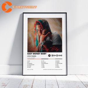 Myke Towers Easy Money Baby Poster