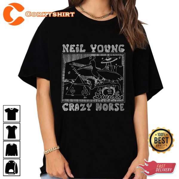 Neil Young And Crazy Horse Dume Album Shirt