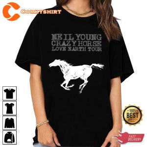 Neil Young And Crazy Horse Love Earth Tour Shirt