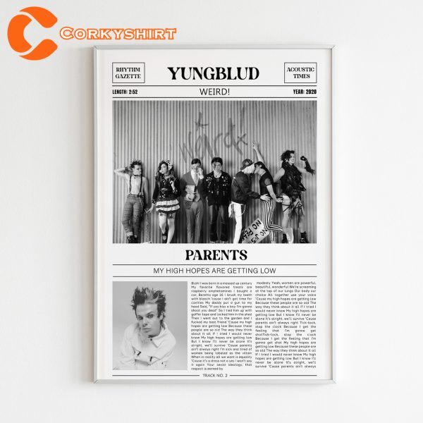 Parents Song Lyrics By Yungblud Poster