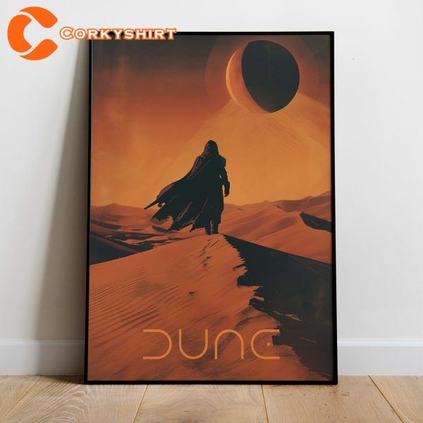 Paul Atreides On Arrakis Dune Poster