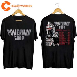 Powerman 5000 Tour Shirt For Fans