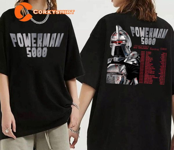 Powerman 5000 Tour Shirt For Fans