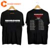 Rammstein Tour 2024 Europe Stadium Shirt