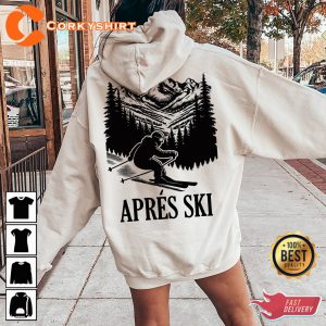 Skiing Gifts Apres Ski Sweatshirt