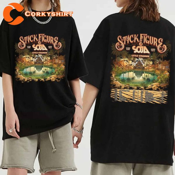 Stick Figure Concert Sacred Sands Shirt