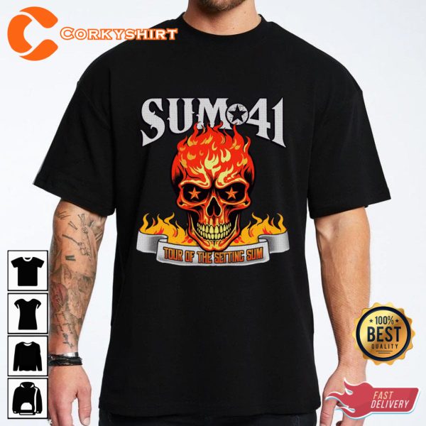 Sum 41 Tour Of The Setting Sum Shirt