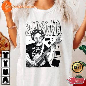 Sunny War Music Shirt Gift For Fans