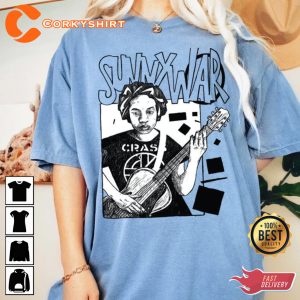 Sunny War Music Shirt Gift For Fans