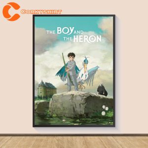 The Boy And The Heron Poster For Otaku