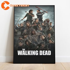 The Walking Dead Characters Poster