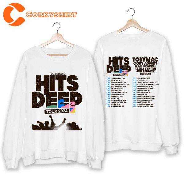 Tobymac Tour 2024 Hits Deep Tour Shirt