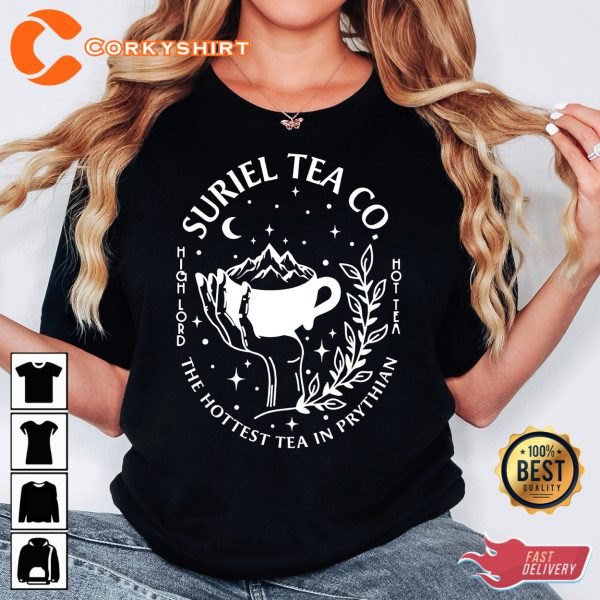 ACOTAR Suriel Tea Company T Shirt