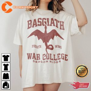 Basgiath War College Dragon Fourth Wing Shirt