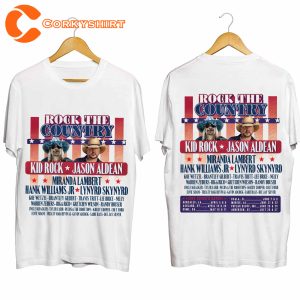 Rock The Country Kid Rock And Jason Aldean Shirt